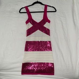Bandage mini dress
